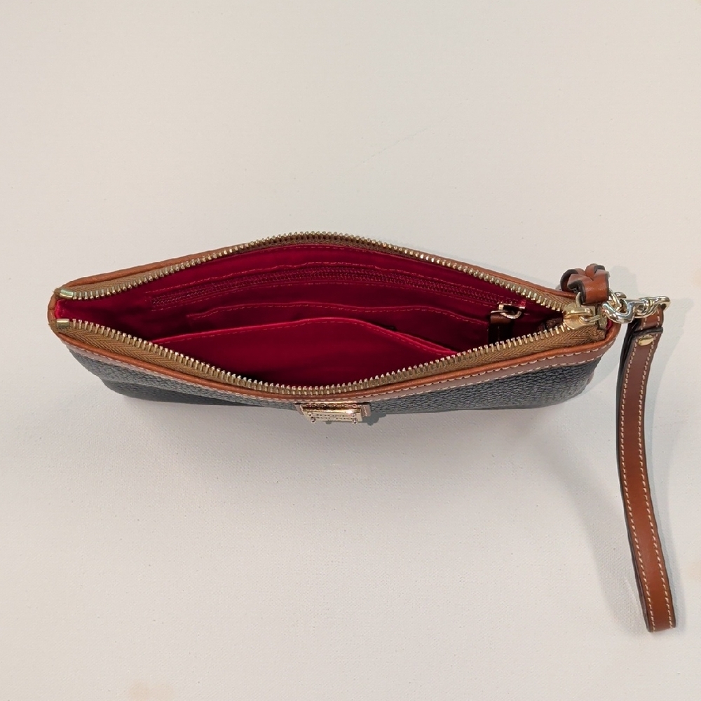 Dooney & Bourke Pebble Grain Large Slim Wristlet - Picture 4 of 8